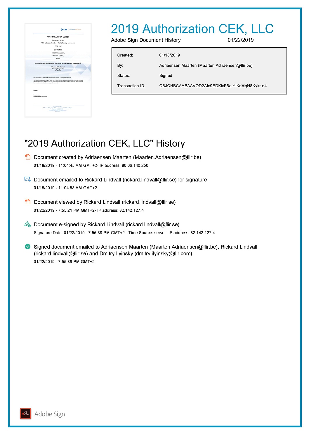 ГК ЦЭК официальный дистрибьютор FLIR.